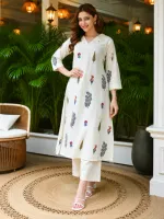 Women's TC Cotton Two Piece with All-Over Screen Print, M to XL