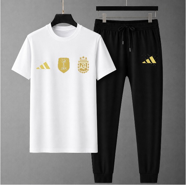 World Cup DTF Print Mesh T-Shirt and Trouser Combo