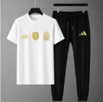 World Cup DTF Print Mesh T-Shirt and Trouser Combo