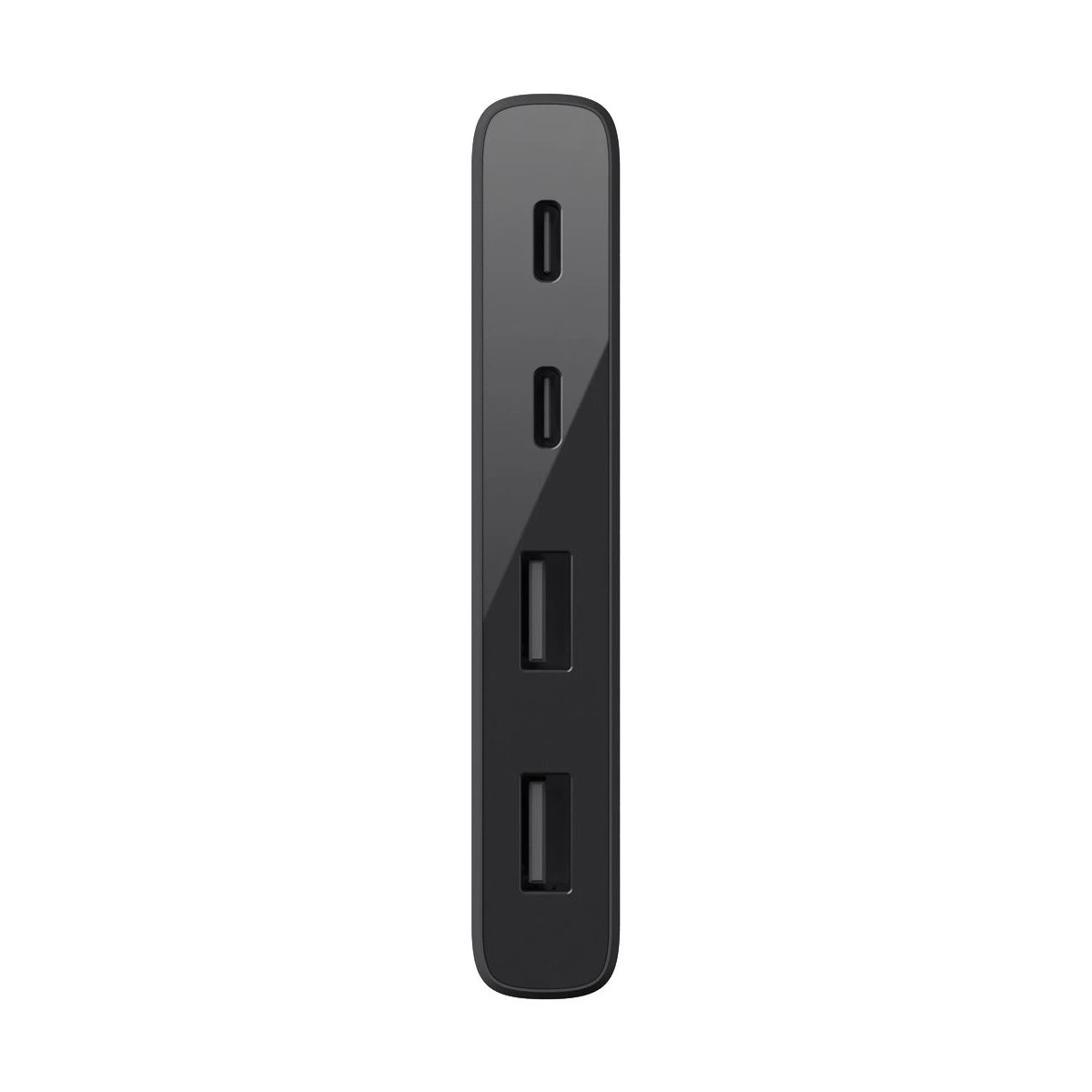Belkin F4U090btBLK USB-C to Dual USB-A and Dual USB-C Hub, Black