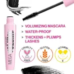 Wet n Wild Mega Volume Waterproof Mascara C157A- Very Black (China)