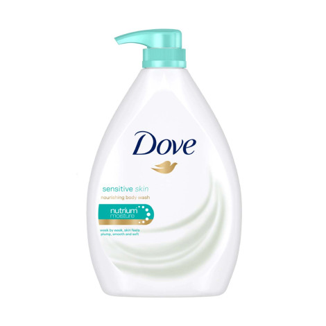 Dove Sensitive Skin Nourishing Body Wash 1L (Indonesia)