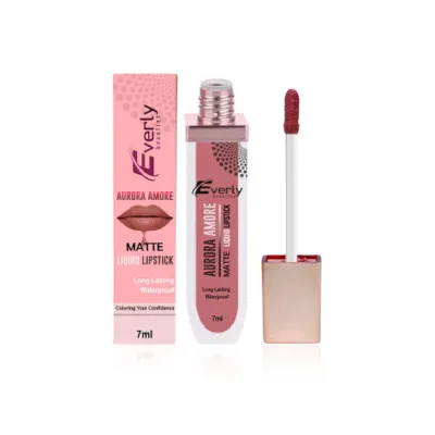 Everly Beauties Aurora Matte Liquid Lipstick - Velvet Vanilla (China)