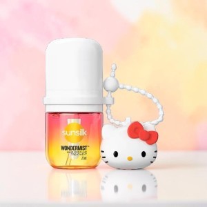 Sunsilk Hello Kitty Wondermist Golden Glaze Hair Purfume Treatment 25ml (Thailand)