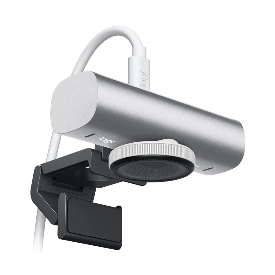 Logitech MX Brio 4K UHD Pale Gray Streaming Webcam