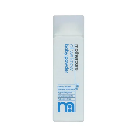 Mothercare All We Know Baby Powder 125g (India)