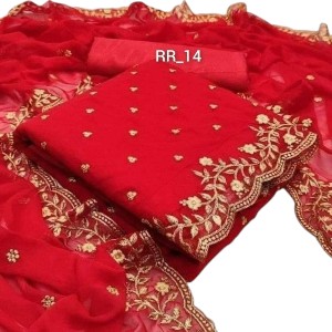 Embroidary Georgette 3 pcs