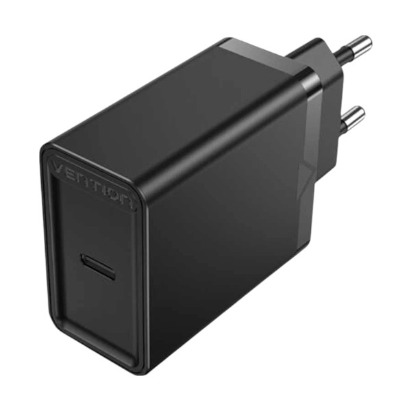 Vention FAIB0-EU 1-Port USB Type-C 30W Black Charger