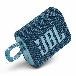 JBL GO3 Portable Bluetooth Speaker (IP67 Waterproof) – Blue Color