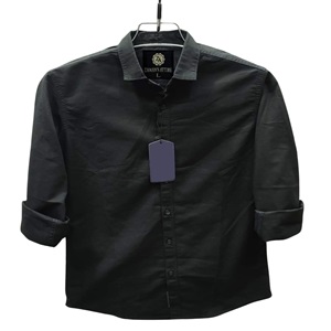 New Men's Solid Colour Color Shirt