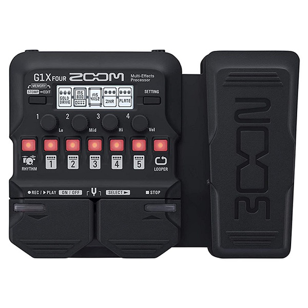 Zoom G1X FOUR Guitar Multi-Effects Processor