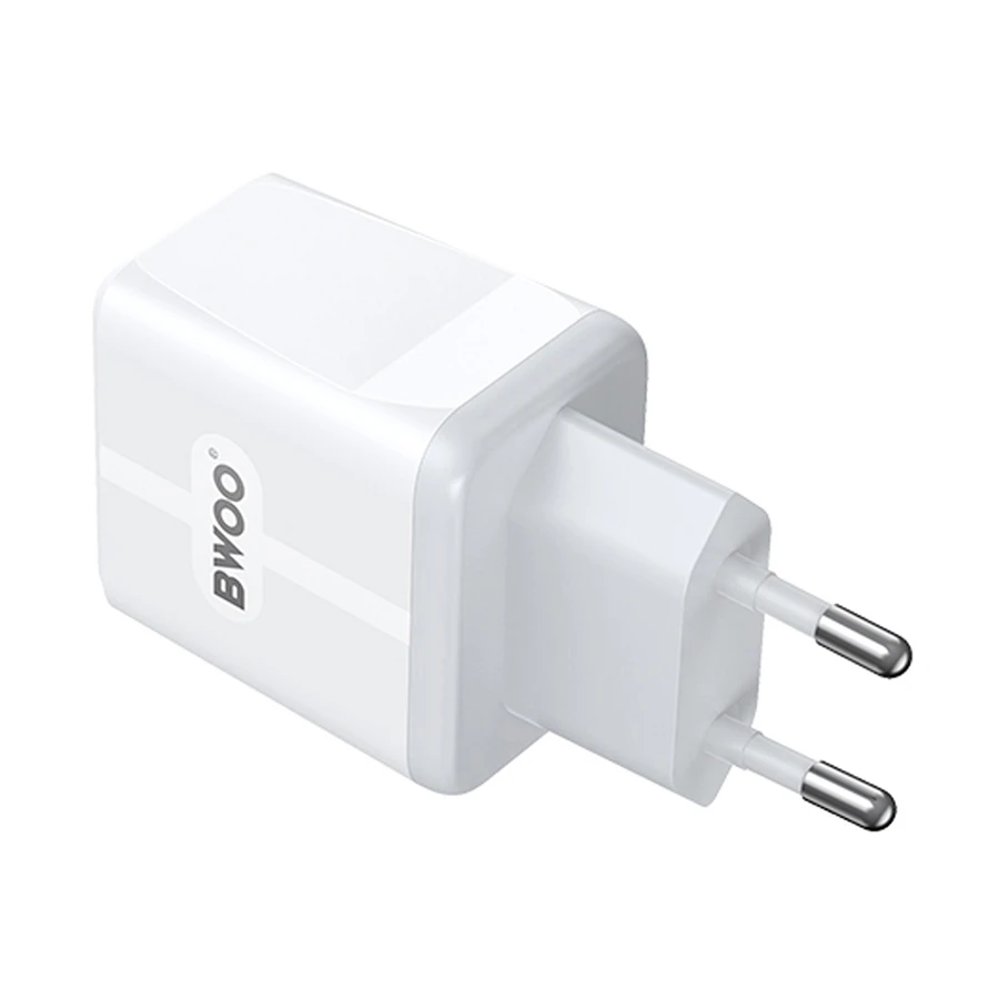 Bwoo BO-CDA171 Dual USB Wall Charger White (EU)