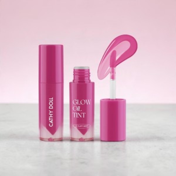 Cathy Doll Glow Oil Tint - 02 Fluffy Berry (Thailand)