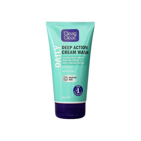 Clean & Clear Deep Action Cream Wash 150ml (France)