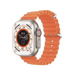 KD99 Ultra Smart Watch With Bluetooth Calling- Orange Color
