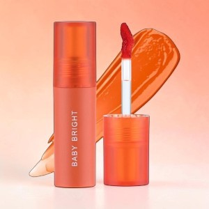 Baby Bright Mask Friendly Lip Tint - 07 Persimmon Jam (Thailand)