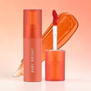 Baby Bright Mask Friendly Lip Tint - 04 Bearing Orange (Thailand)