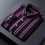 Men's Full Sleeve Slim Fit Cotton Check Shirt, 6 Colours