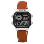 CASIO ILLUMINATOR LEATHER STRAP PREMIUM WATCH