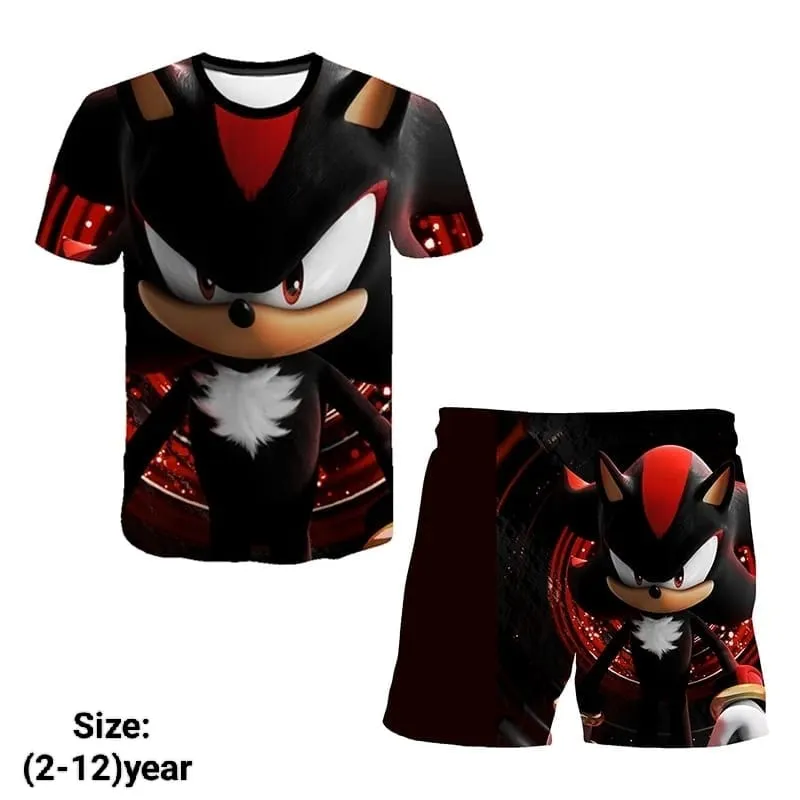 Kids' Poplin T-Shirt and Pant Set with Pocket, 1 to 12 Years