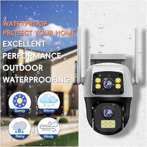 V380 4G Dual Lens Wi-Fi IP Camera