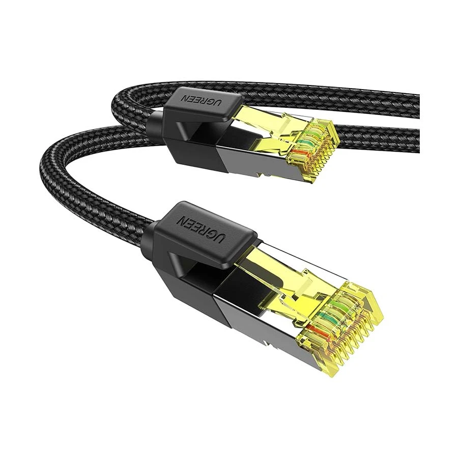 UGREEN NW150 (80421) Cat-7 F/FTP 1 Meter Black Braided Network Cable