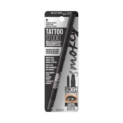 Maybelline Tatto Studio Gel Pencil Liner - 10 Smokey Black (Germany)
