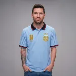 Premium Jersey Polo Shirt - FIFA World Cup 2026 Argentina Edition