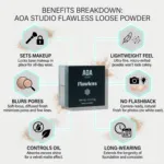 AOA Flawless Setting + Finishing Powder - Medium (China)