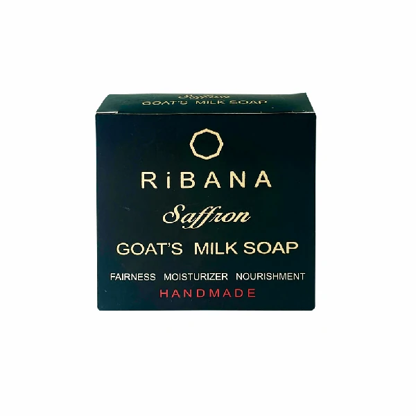 RIBANA Saffron Goats Milk Soap (110gm)