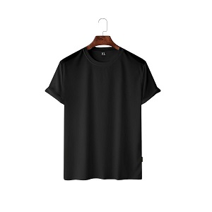 Men's Premium Solid T-Shirt- Black