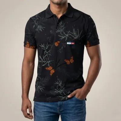 Men's Half Sleeve PK Cotton Polo Shirt, 200 GSM, 3 Colours
