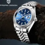 Poedagar 910 Men's Fashion Watch with Butterfly Lock