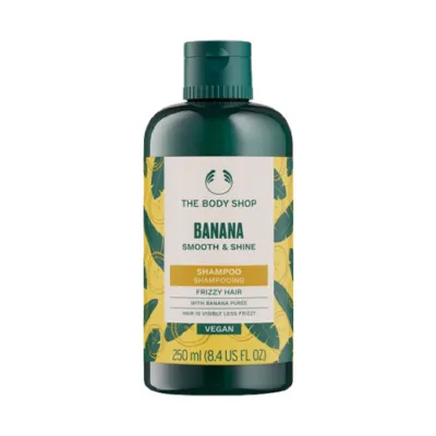The Body Shop Banana Smooth & Shine Shampoo 250ml (Poland)