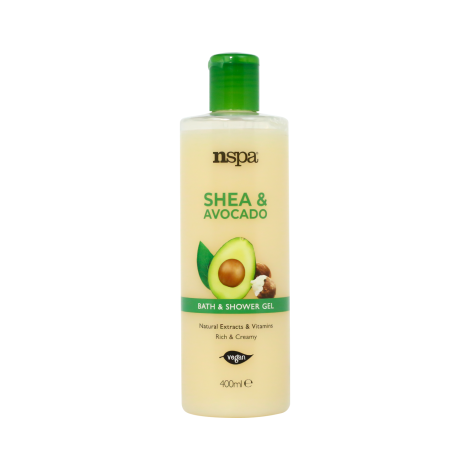 NSPA Shea & Avocado Bath And Shower Gel 400ml (UK)