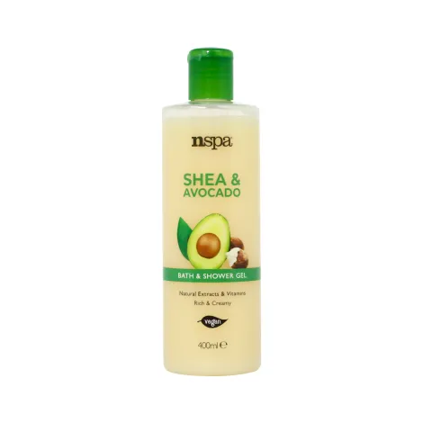 NSPA Shea & Avocado Bath And Shower Gel 400ml (UK)