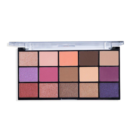 Technic 15 Pressed Pigment Eye Shadow Palette- Persian Violet (China)