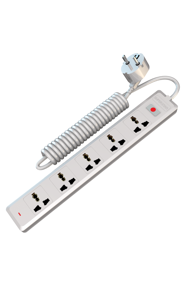 SuperStar Multi plug 5 Socket