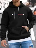 Men's Cotton Winter Hoodie, 280 GSM, Full Sleeve, 6 Colours