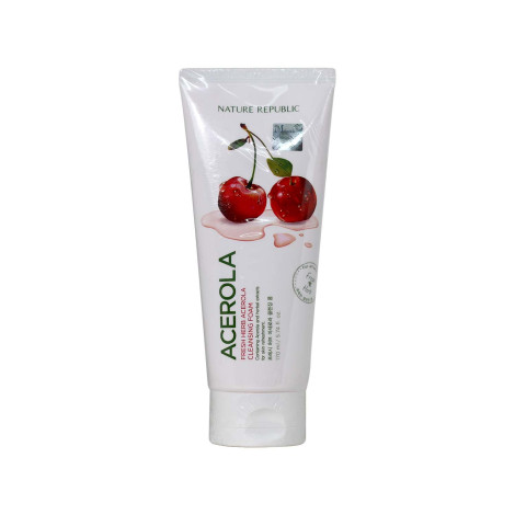 Nature Republic Acerola Fresh Herb Cleansing Foam 170ml (Korea)