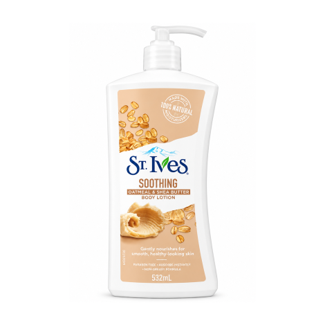 St.Ives Oatmeal and Shea Butter Soothing Body Lotion 532ml (Mexico)