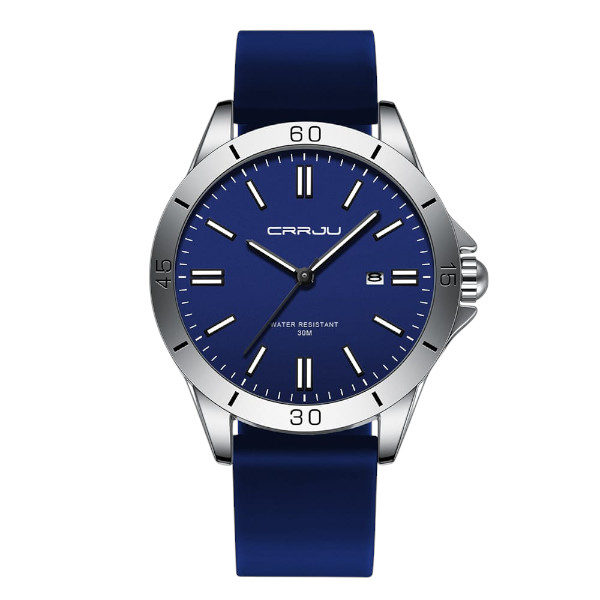 Crrju New 5025 Men's & Ladies' Waterproof Watch