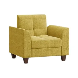Regal Komol Wooden Single Sofa SSC-363-3-1-20(KOMOL )FABRIC-2120