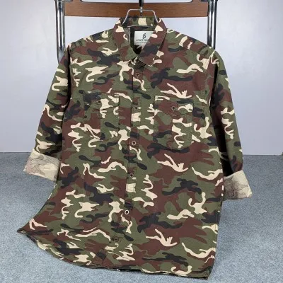 Fashionable Casual Shirt For Men (Army)