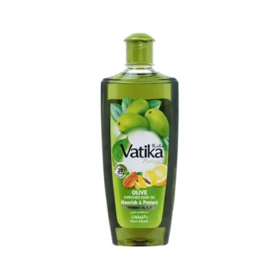 Vatika Naturals Nurish & Protect Olive Enriched Hair Oil 300ml (UAE)