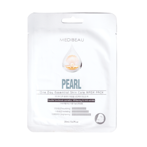 Medibeau Pearl One Day Essential Skin Care Mask Pack 20ml (Korea)