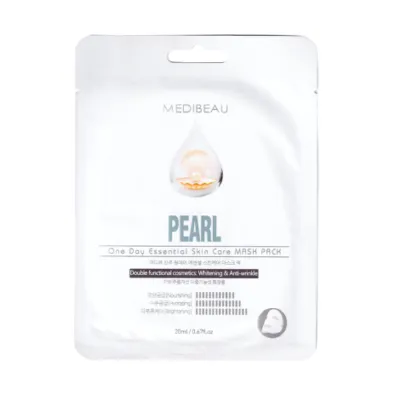 Medibeau Pearl One Day Essential Skin Care Mask Pack 20ml (Korea)