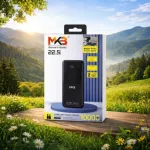 MKB PK61 10000mAh Power Bank with 22.5W PD Output, Digital Display & Dual Cables