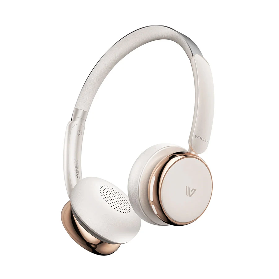WEOFLY Nova ANC Bluetooth White Over-Ear Headphone