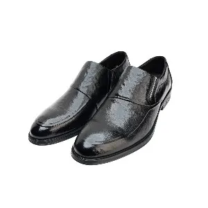 24075-Black Formal Genuine Cow Leather Oxford for Men